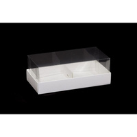 Pudełko na 2 monoporcje BIAŁE