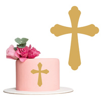 Decor topper na bok tortu KRZYŻ wz.IV