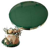 Podkład pod tort styrodur 25 BUTELKOWA ZIELEŃ ZIELONY PREMIUM