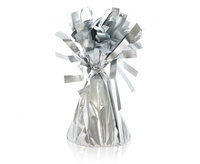 #BAC Ciężarek foliowy do balonów z helem, moonlight silver, 145 g/ 1 szt.