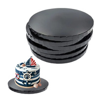 Podkład pod tort styrodur śr. 35 CZARNY PREMIUM