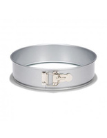 Patisse - Tortownica zapinana ze szklanym spodem 25cm SILVER-TOP