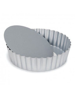 Forma wysoka do Quiche z wyjmowanym dnem 15cm SILVER-TOP Patisse 