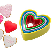 Zestaw 5 szt. wykrawaczek foremek do ciasteczek pierniczków SERCA Galicja