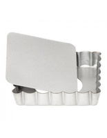 Mini forma do Quiche z wyjmowanym dnem 10cm SILVER-TOP Patisse