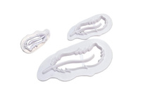 Zestaw 3 szt. foremek wykrawaczek PIÓRKA