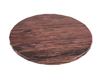 Podkład pod tort CIEMNE DREWNO śr. 25 cm h 10 mm Julita