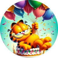 Opłatek na tort GARFIELD WZ.II