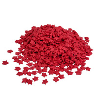 Posypka cukrowa CZERWONE GWIAZDKI 50g