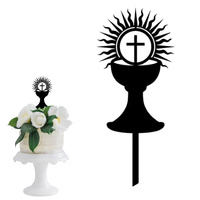 Topper na tort KOMUNIA ŚWIETA WZ.I