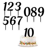 Topper na tort CYFRA WZ. MAGNOLIA