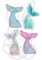 Wydruk jadalny opłatek na tort SYRENI OGON SYRENKA