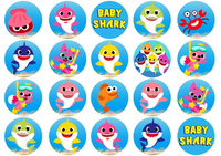 Wydruk jadalny BABY SHARK