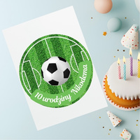 Wydruk jadalny opłatek na tort MURAWA TRAWA WZ. II