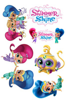 Opłatek na tort SHIMMER I SHINE WZ.II