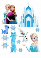 Wydruk jadalny KRAINA LODU WZ. IV