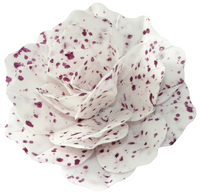RÓŻA Pastella NAKRAPIANA PURPUROWA 12,5 cm Rose Decor