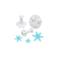 Foremki wykrawaczki z tłoczkiem płatki śniegu ŚNIEŻYNKI WZ. II