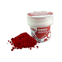 Barwnik spożywczy do mas tłustych CZERWONY MAK 2g Slado