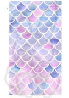 Wydruk jadalny opłatek na tort TAPETA TŁO SYRENKA ŁUSKI