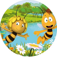 Opłatek na tort PSZCZÓŁKA MAJA WZ.II
