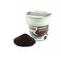 Barwnik spożywczy do mas tłustych CIEMNO BRĄZOWY 2g Slado