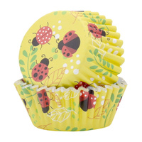 Papilotki do muffinek ŻÓŁTE - WIOSENNE 30 szt. PME