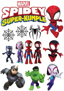 Wydruk jadalny SPIDEY I SUPER KUMPLE WZ.I