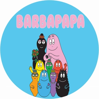 Wydruk jadalny opłatek na tort BARBAPAPA WZ.I