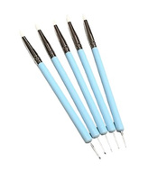 Narzędzia do modelowania Shapery i kuleczki 5 sztuk Pędzle silikonowe