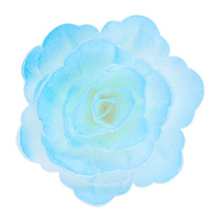 Dekoracja waflowa RÓŻA NIEBIESKA 5,5 cm Rose Decor