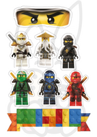 Wydruk jadalny NINJAGO WZ. II
