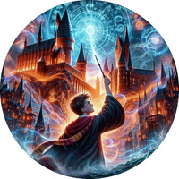 Opłatek na tort HARRY POTTER WZ.VI