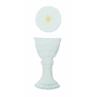 Dekoracja cukrowa BIAŁY KIELICH + HOSTIA