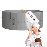 Regulowany rant z podziałką, h12cm śr 26-36 cm DR ranty