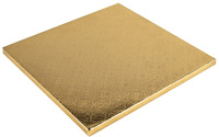 Podkład pod tort ZŁOTY 25x25 h 10 mm Julita