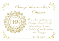 Wydruk jadalny KOMUNIA A4 wz. B