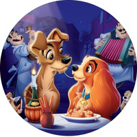 Opłatek na tort ZAKOCHANY KUNDEL WZ.II