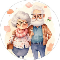 Opłatek na Dzień Babci i Dziadka wz. V