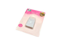 Zestaw 12 uchwytów do zabezpieczenia tortu żywe kwiaty MAŁE