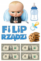 Opłatek na tort DZIECIAK RZĄDZI WZ.I