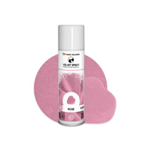 Zamsz w sprayu do dekoracji tortu i monoporcji RÓŻOWY 250 ml Food Colours