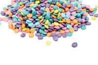 Posypka cukrowa do dekoracji tortu babeczek KONFFETTI KÓŁKA 50g Slado