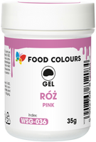 Barwnik w żelu RÓŻ 35g Food Colours