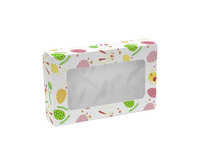 Pudełko na ciasto z oknem 21x12,5x7 cm WIELKANOC