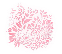 Szablon dekoracyjny PIVONIA 197x296 mm Słodki Bufet