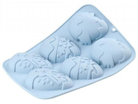 Forma silikonowa JAJKA PISANKI 6 gniazd