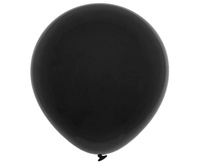 #BL Balony Decomex 5", pastel Black, 100 szt.