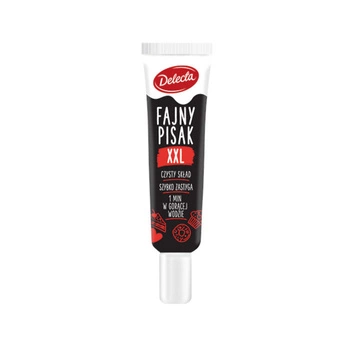 Fajny pisak XXL CZARNY do dekoracji 30g Delecta