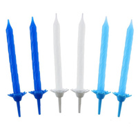 #SU Świeczki urodzinowe 24/12, kolekcja niebieska, wzór nr 3